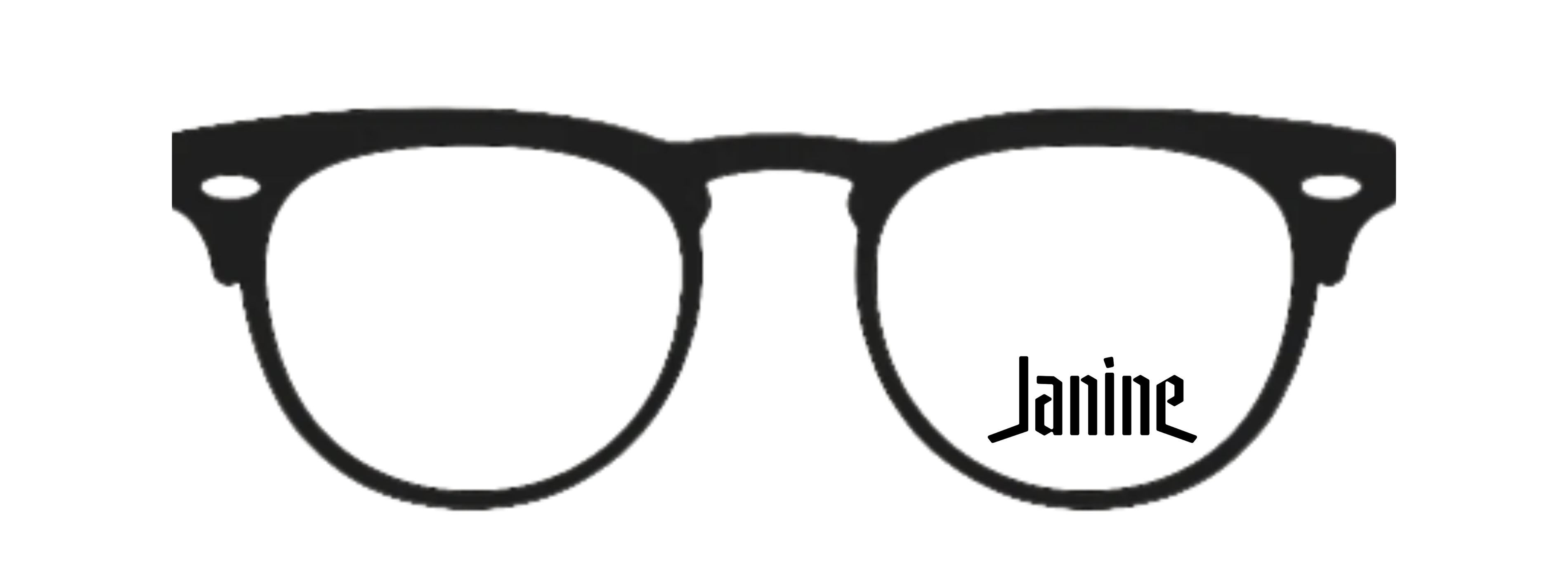 Vintage clubmaster glasses