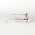 Vue oblique gauche des lunettes Bugatti sur fond blanc