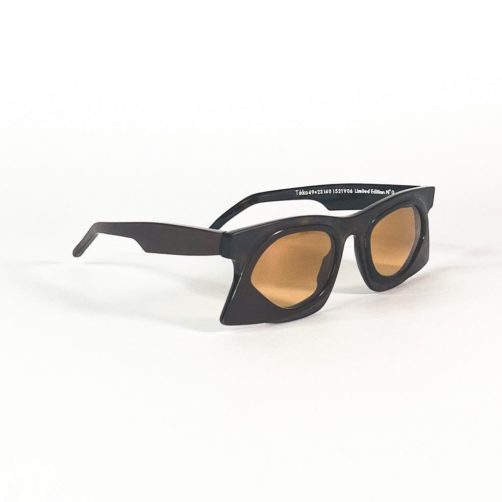 Vue latérale des lunettes artisanales DōkōMotto