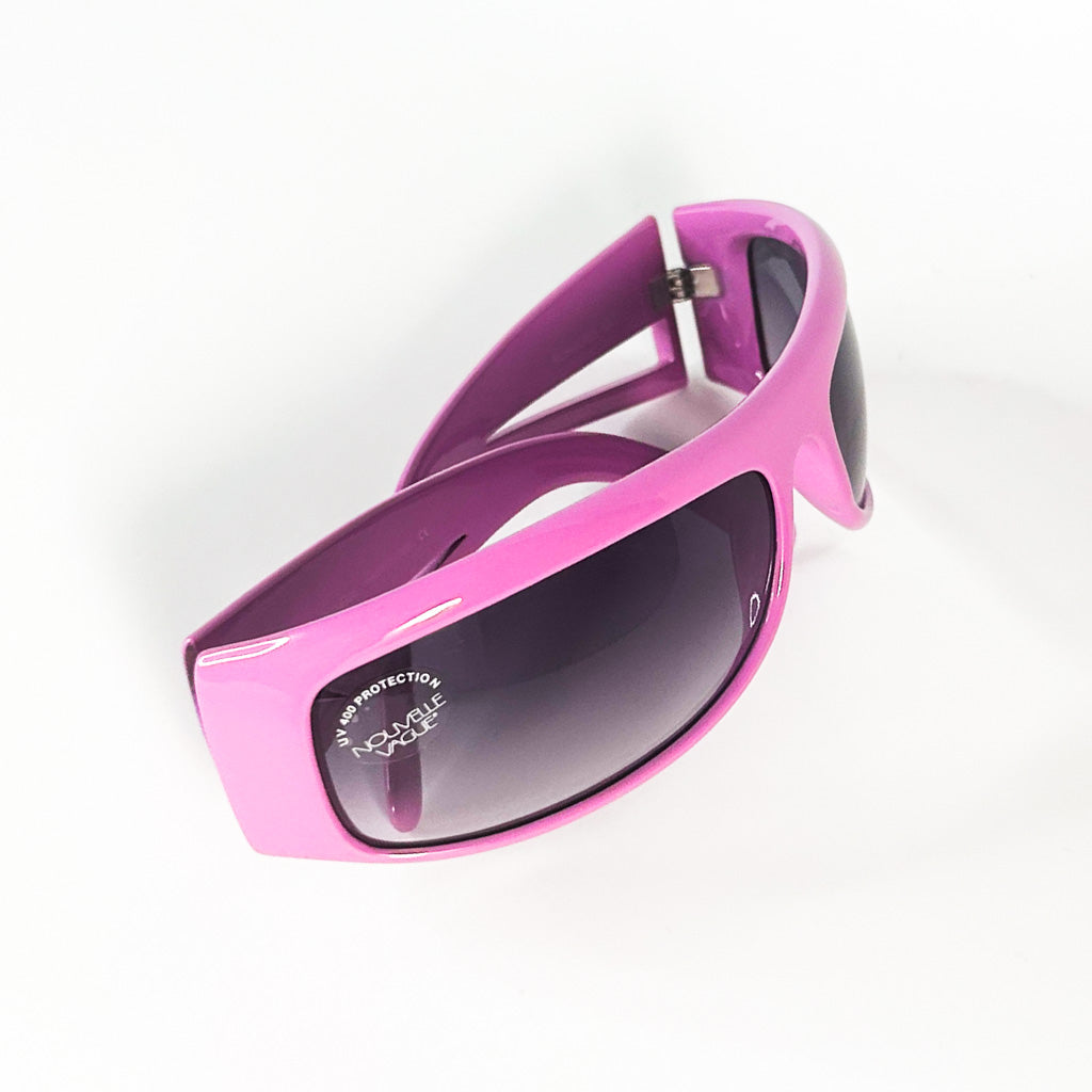 Nouvelle Vague Richmond S80 : vue aérienne des branches croisées, couleur fuchsia