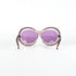 Lunettes vintage roses face avant – présentation sur fond blanc