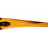 Christian Dior logo gravé sur branche couleur ambre transparent (matière Optyl)