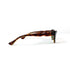 Profil latéral des lunettes vintage œil-de-chat