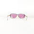 Vue frontale des lunettes rectangulaires Yves Saint Laurent