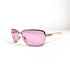 Lunettes Yves Saint Laurent avec monture métal et branches translucides