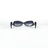 Vue frontale lunettes Miki M0165 col 03 ovales noires