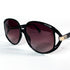 Vue 3/4 lunettes Dior 2320 90 verres bordeaux dégradé