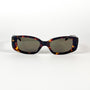 Vue latérale lunettes Gucci GG 2409 vintage écaille