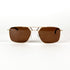 Lunettes Henry Jullien vintage – vue de face avec double pont doré