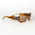 Vue de profil des lunettes SJP 650 avec charnières métalliques apparentes