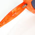 numéro modèle 4101 596 sur branche lunettes vintage alain mikli orange