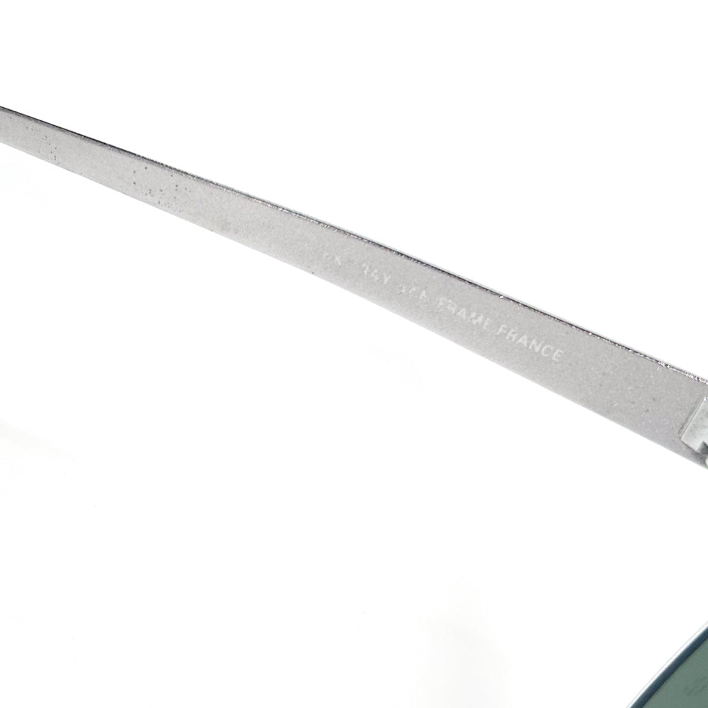 Gravure Ray-Ban – mention "Frame France" – fabrication française