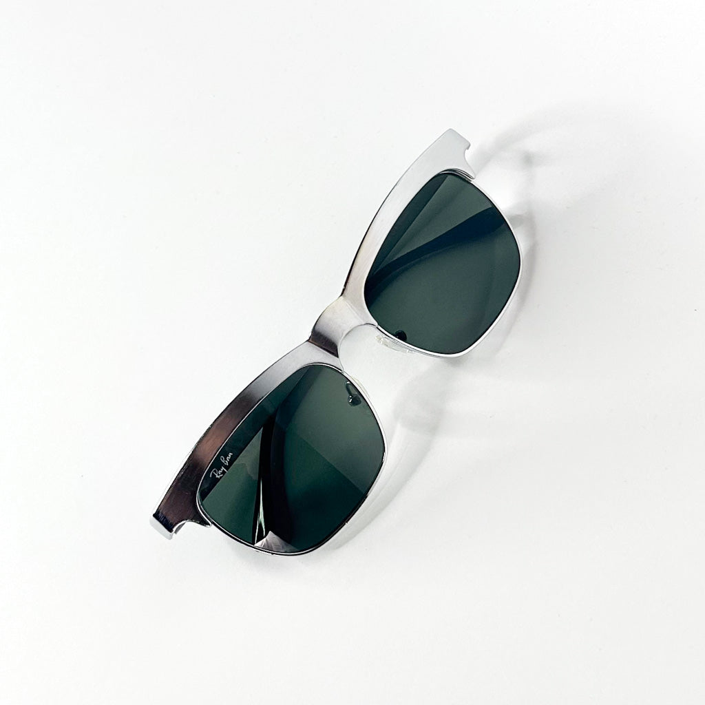 Ray-Ban Clubmaster métal vue du dessus – monture fermée