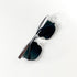 Lunettes Ray-Ban Clubmaster pliées – style rétro métallique