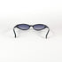 Vue frontale des lunettes de soleil Paragraphe 1519 Made in France, verres teintés violets